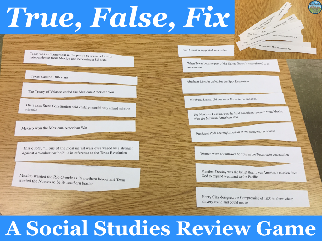 social studies review games